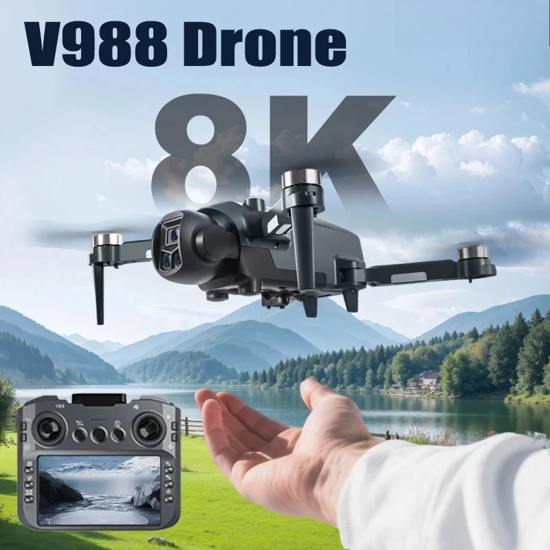 Original V988 Drone 8K HD Dual - Drone Multispectral review and price
