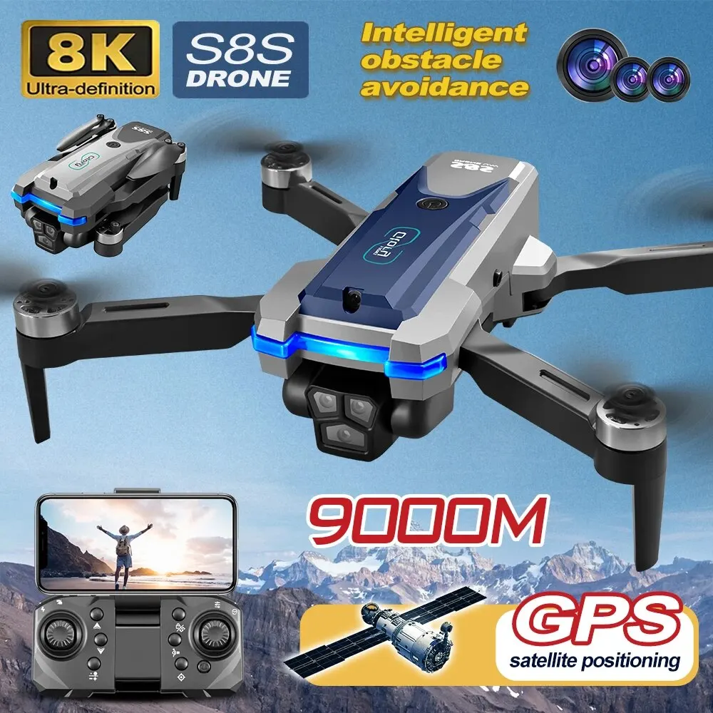 S8S GPS Drone 5G Wifi 8K HD Du - Drone Cinematic review and price